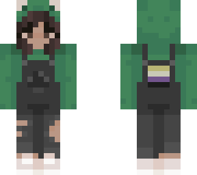 frog hoodie enby