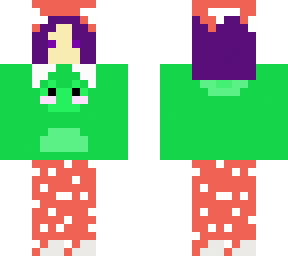 frog mushroom outfit