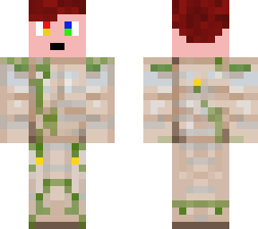 half rainbow golem half human