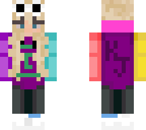 karl jacobs as a girl with blonde hair :)