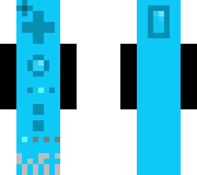 light blue wii remote
