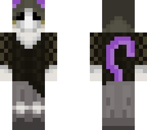 masked purple demon