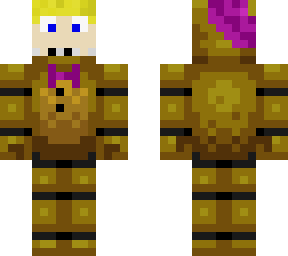 me in fredbear suit