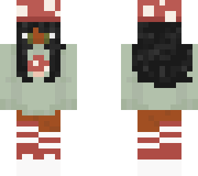 mushroom girl dark skin