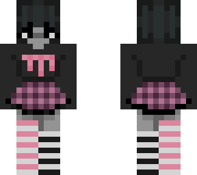 ninianime goth skin