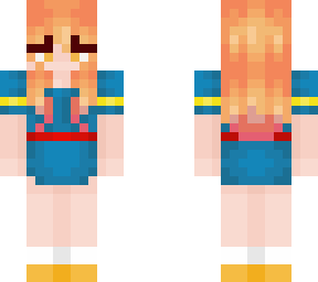 peach mickey + donald changing outfit