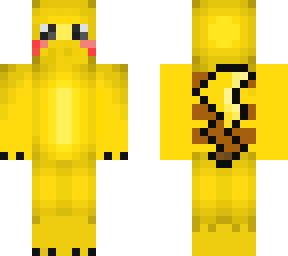 pikachu with a yello mask