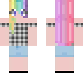rainbow girl