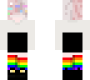rainbow skirt