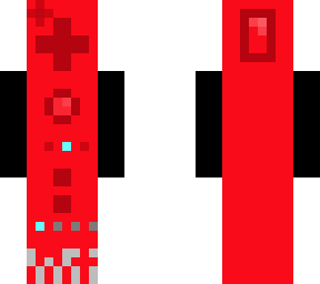 red wii remote