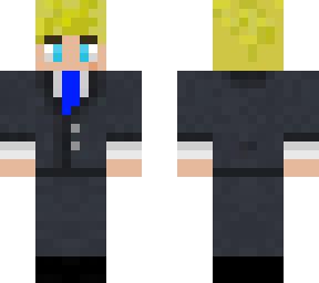 tommyinnit in a business suit (ps: expect he wears a “blue” tie)