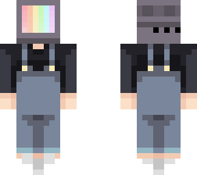 tv head overalls & long sleeves