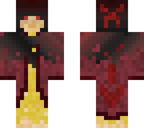 wizard demonic cloak possessed