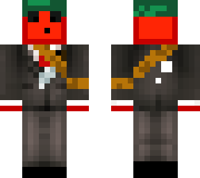 army slime in suit