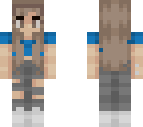 blue girl