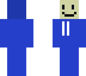 blue hoodie