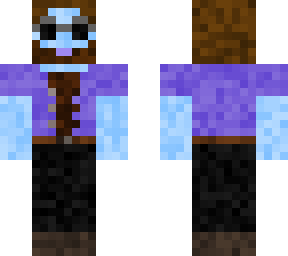 blue man with beard summer edition