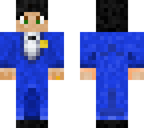 blue suit groom