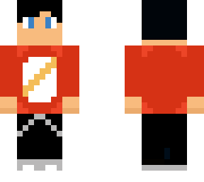 boy with flash t-shirt