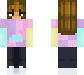 colour block sweater