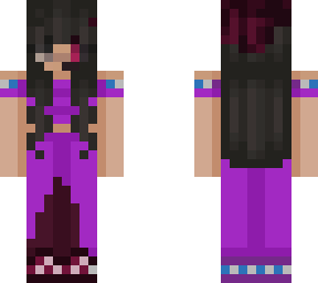 corrupted purpur girl