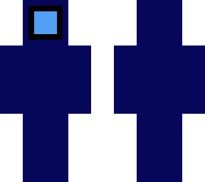 dark blue among us skin