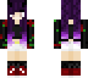 devil katilyn with purple hair