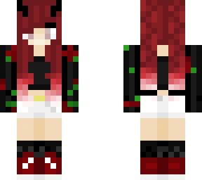 devil katilyn with red hair