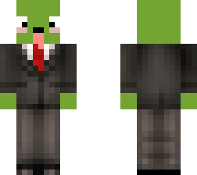 frog in a suit