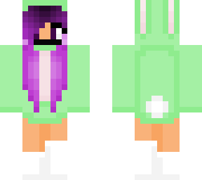 gini bunny green