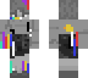 glitched 80's tv person
