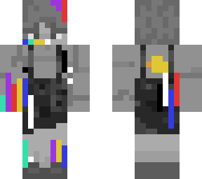 glitched 80's tv person