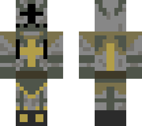 gold and grey knight