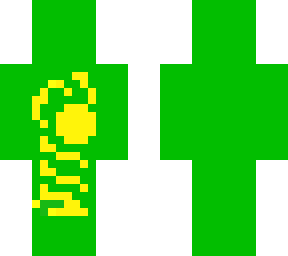 green banner