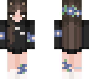 grizzly ears - flower sweater
