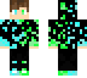 improved cyan,blue and lime,green