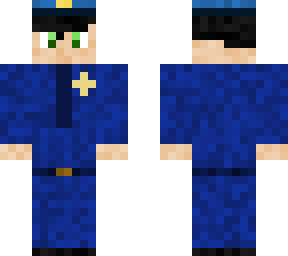 me in blue sute