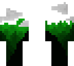 mountains and clouds pixel art