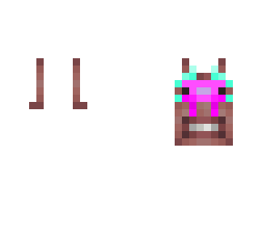 pink and minty green axolotl backpack