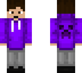 purple hoodie