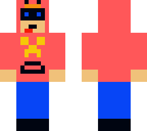 pyrus t guy gamer with duck+creeper (red)