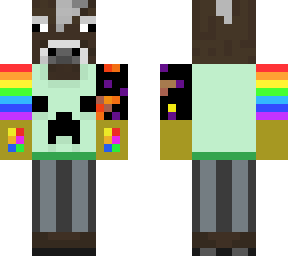 rainbow cow