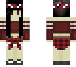 red "baddie" (original base by lonelybases)