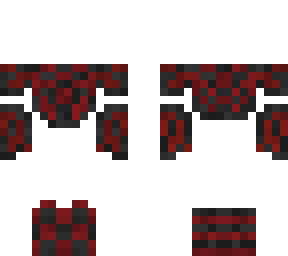 red armor w/ black accents - template