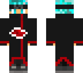 reverse akatsuki cloack skin