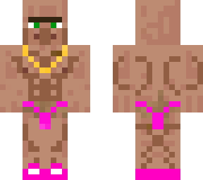 rich bodybuilder villager