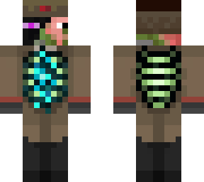 soviet zombie pigman & enderman with warden chest