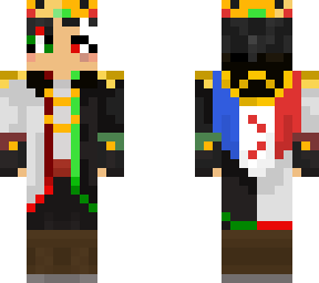 spadille with ranboo clothes(?)