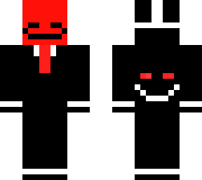 suited red masked