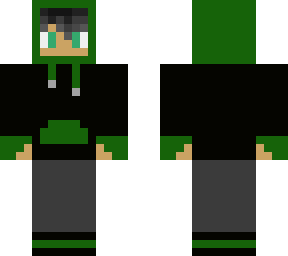 timeglitch (dyed hair) (hood on)